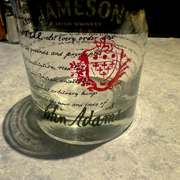 Vintage Tumbler Glass, John Adams Quote - Picture 3 of 4